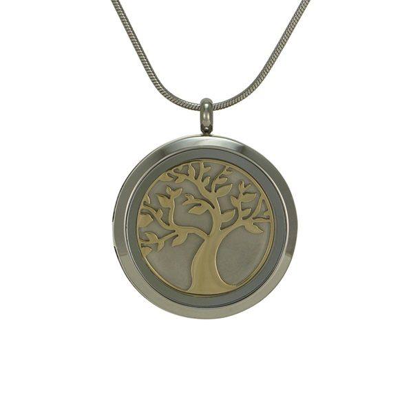 Classic Tree Cremation Pendant IV